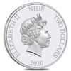 2020 Niue 1 oz Colorized Silver Disney Mickey Mouse Sports - Faster and Stronger Coin (w/Box & COA)