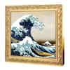 2020 Niue 1 oz Colorized Silver The Great Wave Hokusai Katsushika Coin (w/Box & COA)