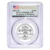 2021-W 1 oz Proof Platinum American Eagle Freedom of Religion PCGS PF 69 DCAM FS