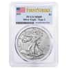 2021 1 oz Silver American Eagle Type 2 PCGS MS 69 FS (Flag Label)