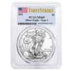 2021 1 oz Silver American Eagle $1 Coin PCGS MS 69 First Strike (Flag Label)