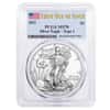 2021 1 oz Silver American Eagle $1 Coin PCGS MS 70 First Day of Issue