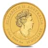 2021 1/4 oz Gold Lunar Year of The Ox BU Australia Perth Mint In Cap