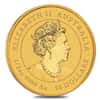 2021 1/2 oz Gold Lunar Year of The Ox BU Australia Perth Mint In Cap