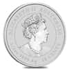 2021 1/2 oz Silver Lunar Year of The Ox BU Australian Perth Mint In Cap