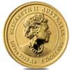 2021 1/20 oz Colorized Gold Lunar Ox BU Perth Mint