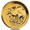 2021 1 oz Australian Gold Kangaroo Perth Mint Coin .9999 Fine BU In Cap