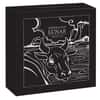 2021 1 oz Proof High Relief Silver Lunar Year of The Ox Australian Perth Mint (w/Box & COA)