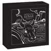 2021 1 oz Proof Silver Lunar Year of The Ox Australian Perth Mint (w/Box & COA)