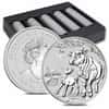 Roll of 20 - 2021 1 oz Silver Lunar Year of The Ox BU Australian Perth Mint In Cap (Tube, Lot of 20)