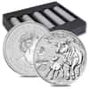 Roll of 20 - 2021 1 oz Silver Lunar Year of The Ox Dragon Privy BU Australian Perth Mint In Cap (Roll, Lot of 20)