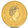 2021 2 oz Gold Lunar Year of The Ox BU Australia Perth Mint In Cap