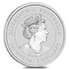2021 2 oz Silver Lunar Year of The Ox BU Australian Perth Mint In Cap
