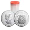 Tube of 30 - 2021 3/4 oz Canadian Great Horned Owl Reverse Proof Silver Coin .9999 Fine