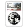 2021 30 gram Chinese Silver Panda 10 Yuan NGC MS 70 First Releases