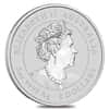 2021 5 oz Silver Lunar Year of The Ox BU Australian Perth Mint In Cap