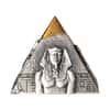 2021 5 oz Silver Pyramid 3-D Coin Djibouti .999 Fine (w/Box & COA)