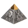2021 5 oz Silver Pyramid 3-D Coin Djibouti .999 Fine (w/Box & COA)