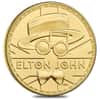 2021 Great Britain 1 oz Gold Music Legends Elton John Coin .9999 Fine BU
