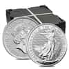 Monster Box of 500 - 2021 Great Britain 1 oz Silver Britannia Coin .999 Fine BU (20 Roll, Tube, Lot of 25)