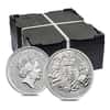 Roll of 25 - 2021 Great Britain 1 oz Silver Royal Arms Coin .999 Fine BU (Tube, Lot of 25)