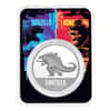 2021 Niue 1 oz Godzilla Silver Coin (in TEP)