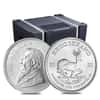 Monster Box of 500 - 2021 South Africa 1 oz Silver Krugerrand BU (20 Roll, Tube, Lot of 25)