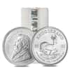 Monster Box of 500 - 2021 South Africa 1 oz Silver Krugerrand BU (20 Roll, Tube, Lot of 25)