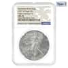 2021 W 1 oz Burnished Silver American Eagle Type 2 NGC MS 70