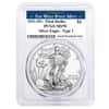 2021 (W) 1 oz Silver American Eagle $1 Coin PCGS MS 70 First Strike (West Point)