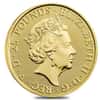 2021 Great Britain 1/4 oz Gold Queen's Beasts White Greyhound of Richmond Coin .9999 Fine BU