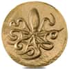 2022 1/2 gram Octopus Syracuse Gold Coin Cook Islands .9999 Fine