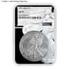 2022 1 oz Silver American Eagle $1 Coin NGC MS 70