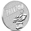 2022 1 oz Tuvalu The Phantom Silver Coin .9999 Fine BU In Cap