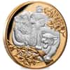 2022 5 oz Niue Apex Predators Cougar & Bear Proof Silver Coin