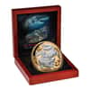 2022 5 oz Niue Apex Predators Crocodile & Shark Proof Silver Coin