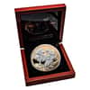 2022 5 oz Niue Apex Predators Lion & Hyena Proof Silver Coin