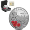 2022 Canada 1 oz Colorized Silver Remembrance Day Coin .9999 Fine (w/Box & COA)