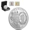 2022 Canada 23.17 gram Platinum Jubilee of Queen Elizabeth II Proof Silver Dollar .9999 Fine (w/Box & COA)