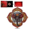 2022 Solomon Islands 2 oz Elephant of the 1st Chakra Colorized Silver Coin .9999 Fine (w/Box & COA)