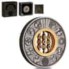 2022 Tuvalu 2 oz Games Through The Ages Antiqued Silver Coin .9999 Fine (w/Box & COA)
