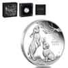 2023 1/2 oz Proof Silver Lunar Year of The Rabbit Australian Perth Mint (w/Box & COA)