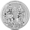 2023 1 oz Silver Galia & Germania The Allegories BU