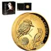 2023 2 oz Proof Gold Australian Kookaburra Perth Mint High Relief Coin (w/Box & COA)