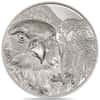 2023 Mongolia 1 oz Proof Silver Wild Mongolian Falcon Coin .999 Fine