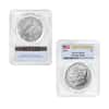 2024 Morgan and Peace Silver Dollar 2-Coin Set PCGS MS 70 FS