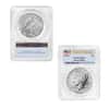2024 Morgan and Peace Silver Dollar 2-Coin Set PCGS MS 70 FS
