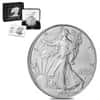 2024-W 1 oz Burnished Silver American Eagle (w/Box & COA)
