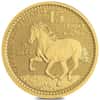 2024 1/10 oz Spanish Stallion Doubloon Reverse Proof Gold Coin .9999 Fine