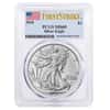 Box of 20 - 2024 1 oz Silver American Eagle PCGS MS 69 FS (Flag)